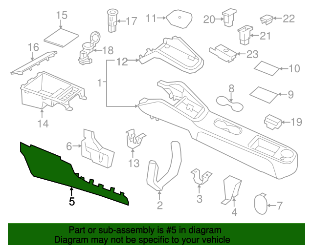 Side Trim 5C7-863-046-82V