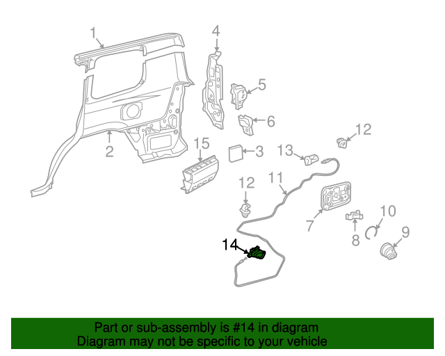 77306-58020-A1 - Release Lever 2013-2021 Lexus LX570 | Longo Lexus  