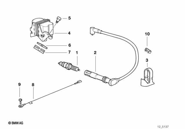 12127653771 - Spark Plug 1997-2006 BMW-Motorrad | BMW Motorrad USA 美品★【SALVATORE FERRAGAMO】ブラック ビジュー カチューシャ