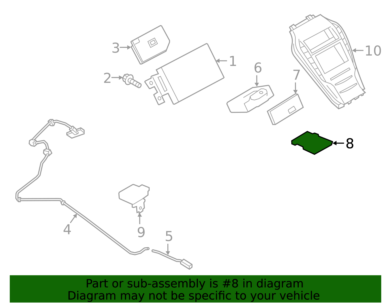 Memory Card - Ford (GM5Z-19H449-B)