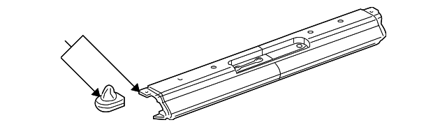 Applique Assembly-Roof Panel Rear - GM (25953711)