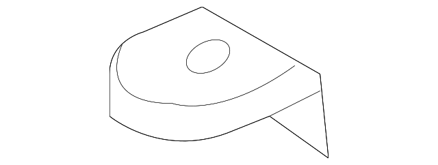 Passenger Side Headlamp Mount Panel Bracket - GM (96853726)