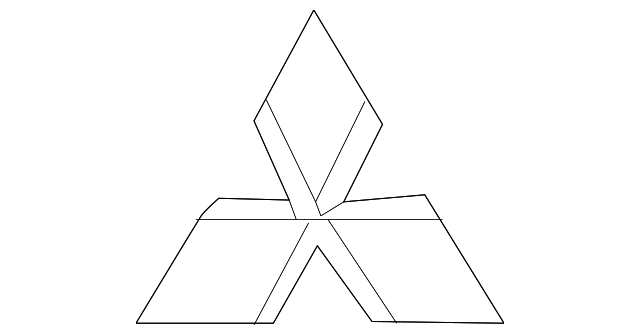 2022 Mitsubishi Outlander Sport Hatch Emblem MZ315338 | Mitsubishi  