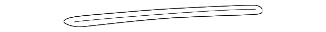 Windshield Wiper Blade Refill, 22 in - GM (12463075)