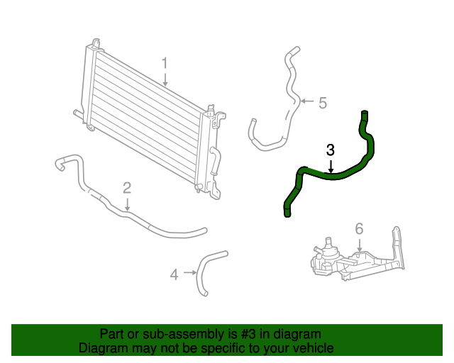 Toyota 87245-48680 Water Hose