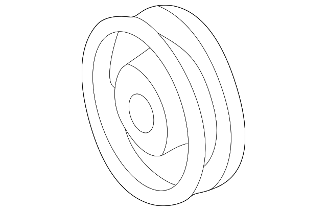 Pulley - Ford (XW4Z-8C647-AB)