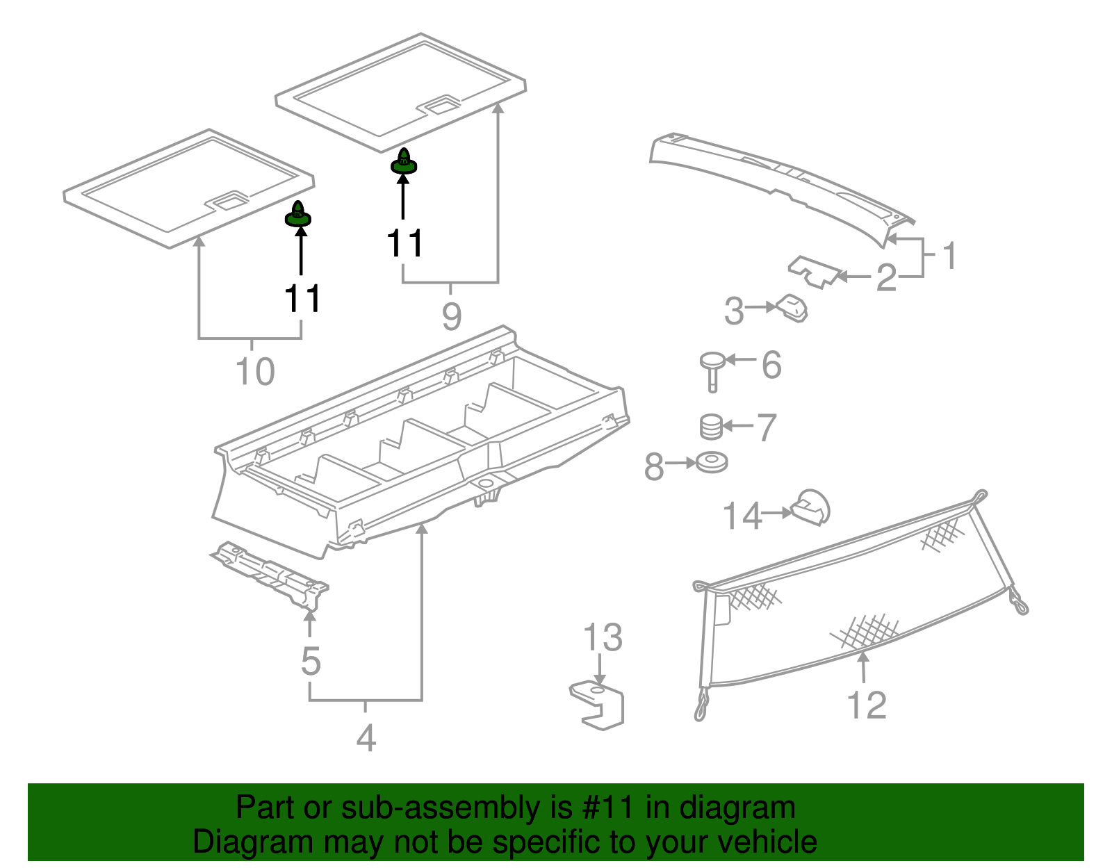 Door Bumper - GM (10398798)