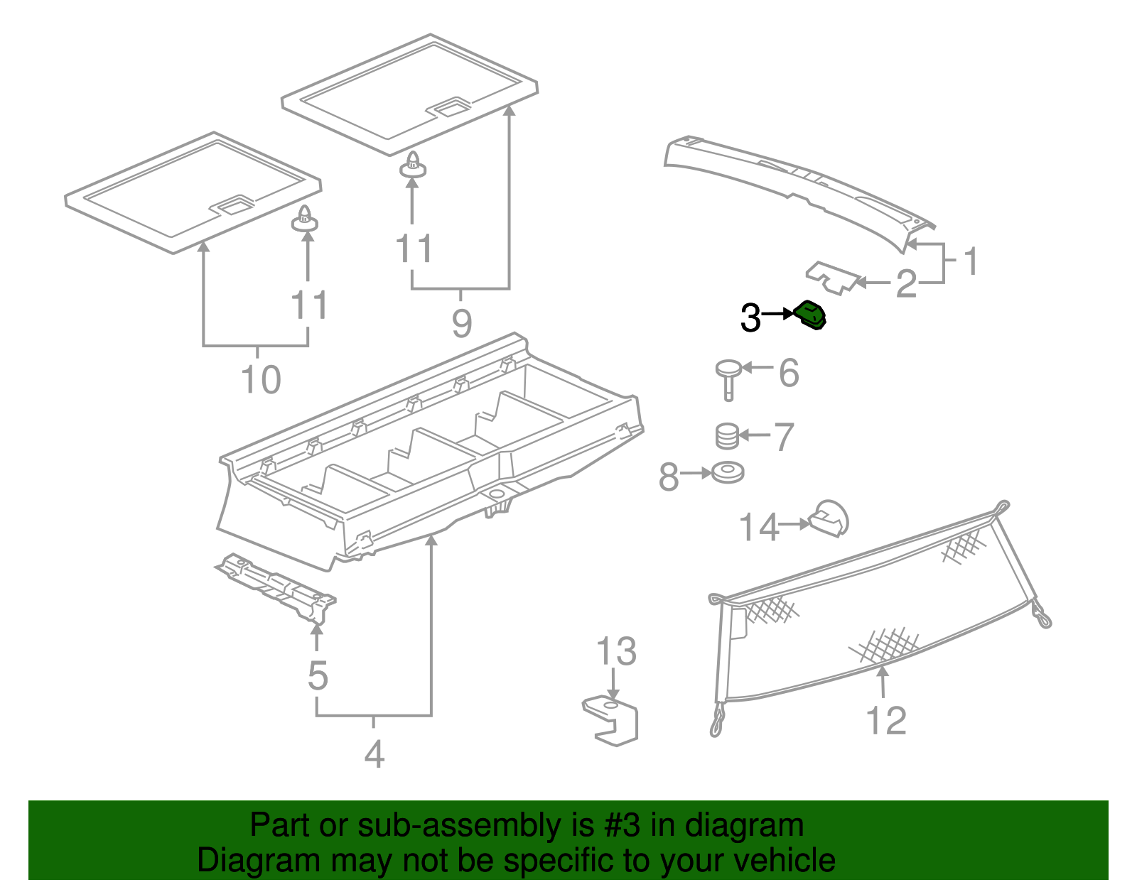 Multi-Purpose Clip - GM (10271562)