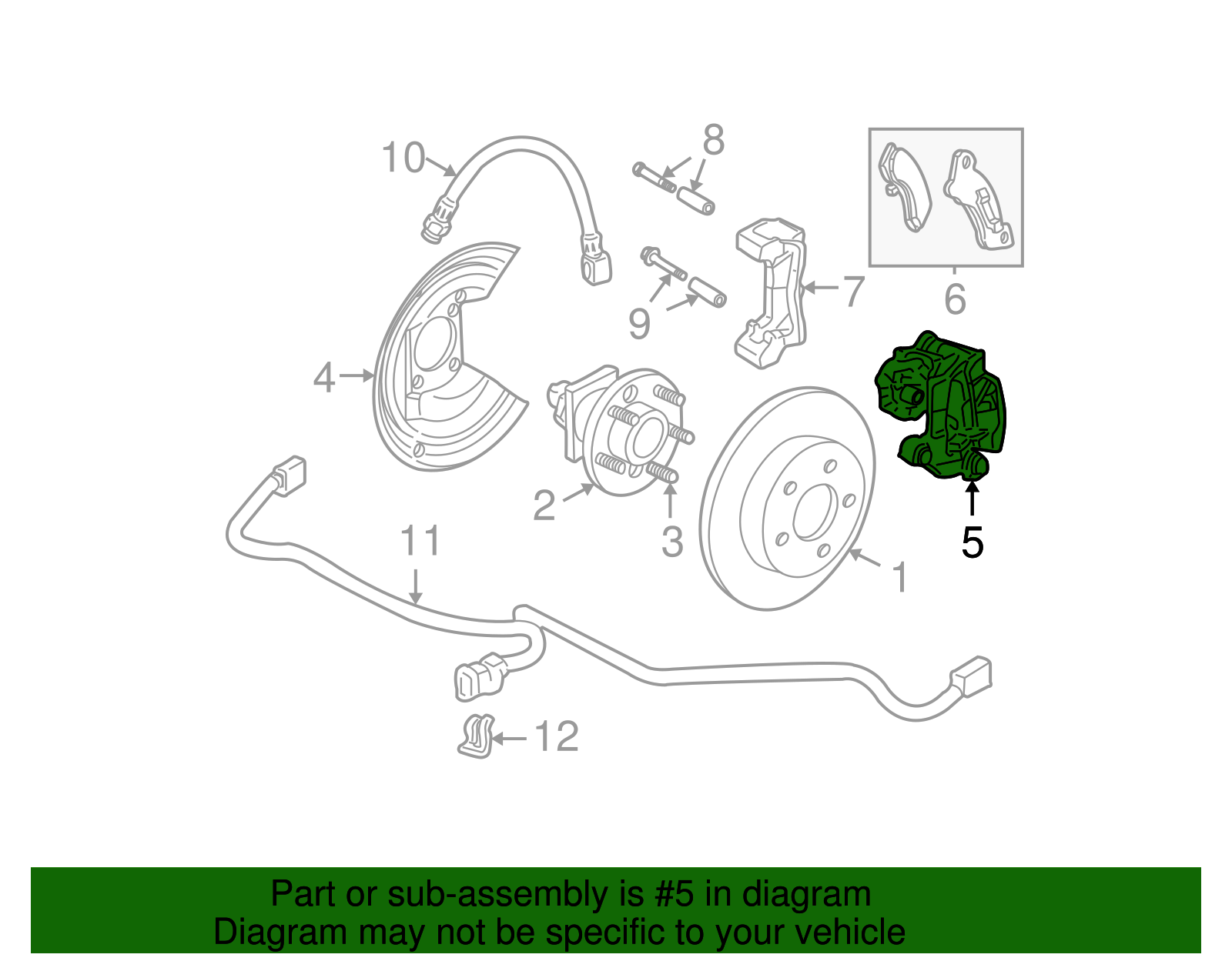 Caliper - GM (88962838)