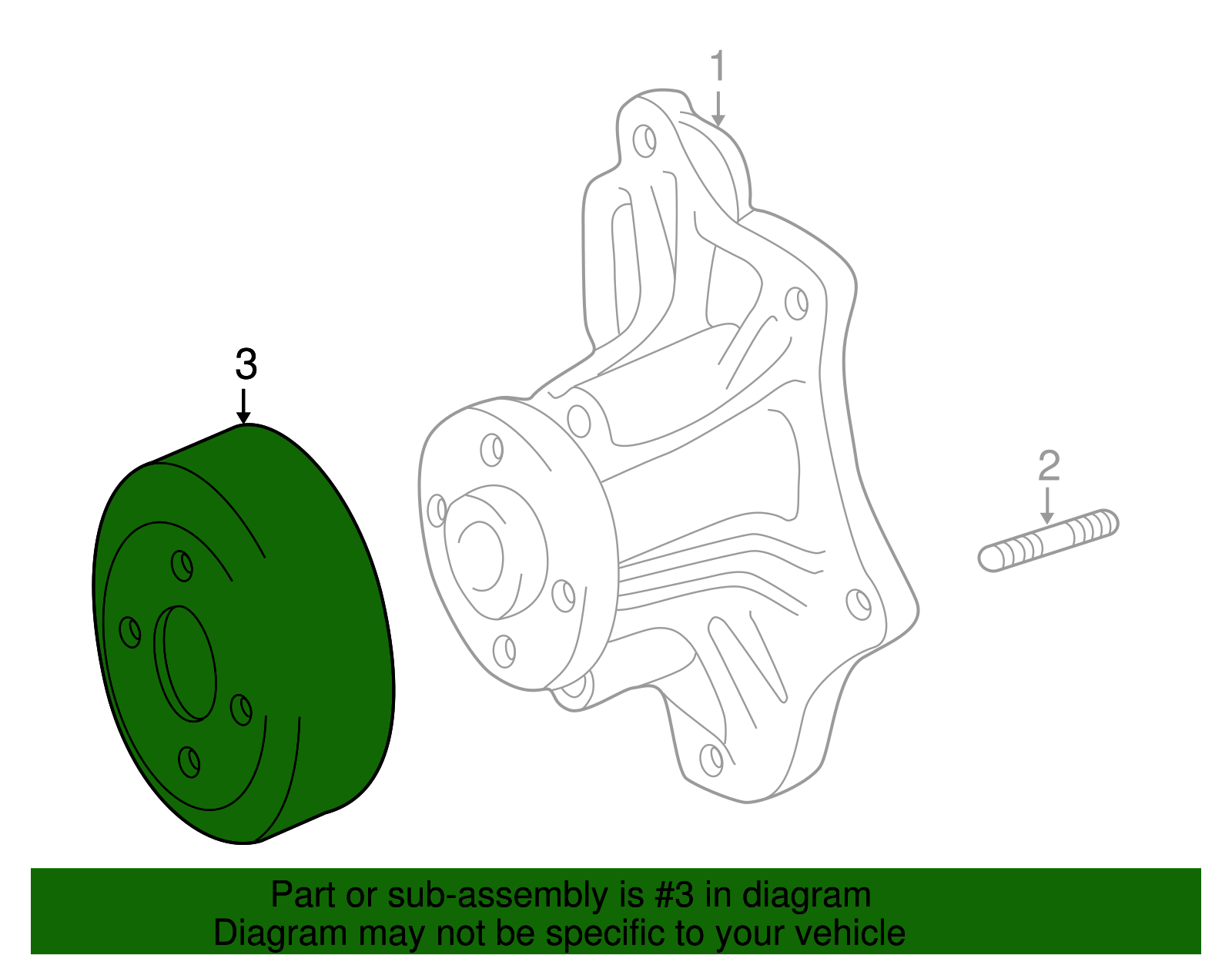 Pulley - Scion (16173-28020)