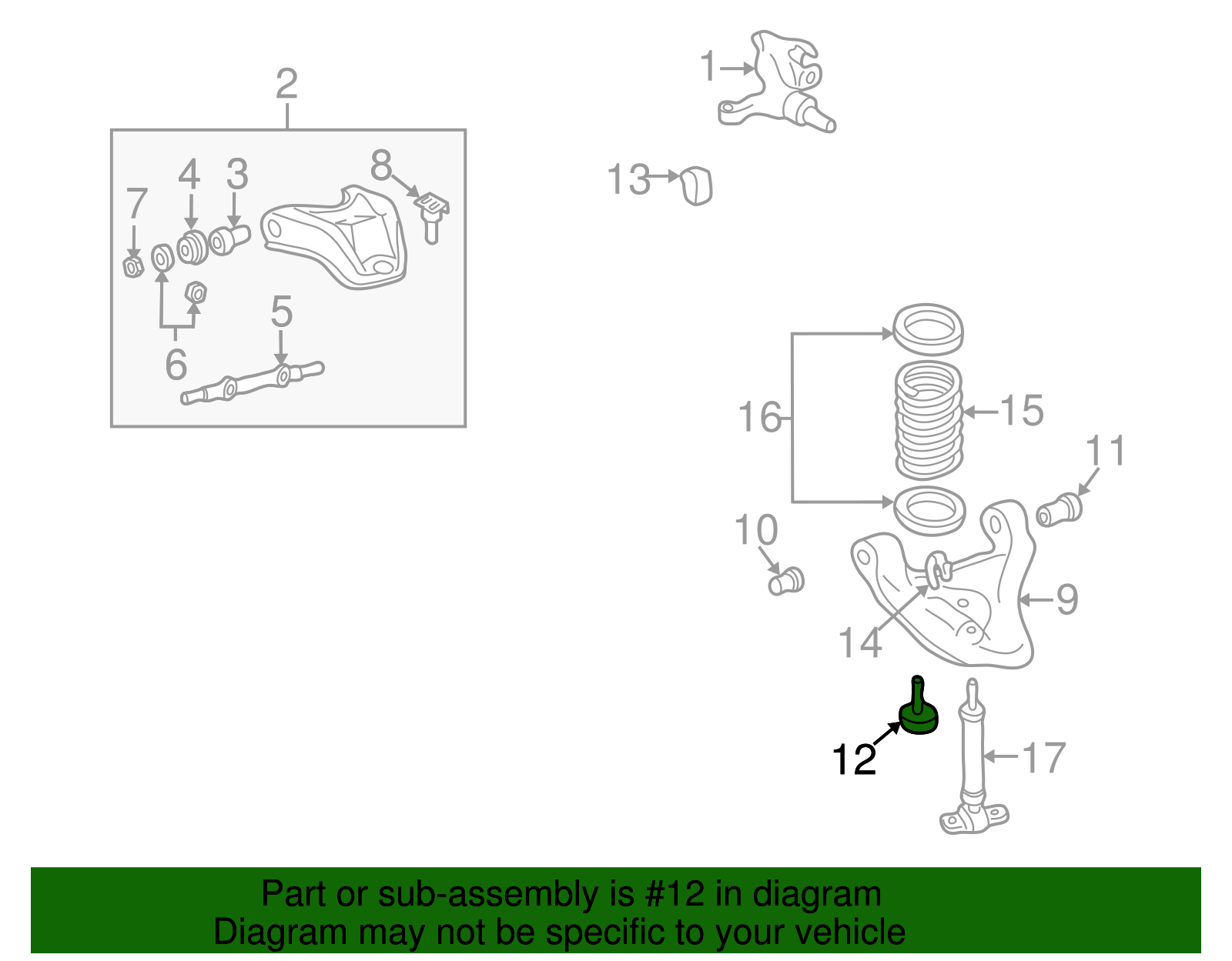 Ball Joint - GM (19416895)