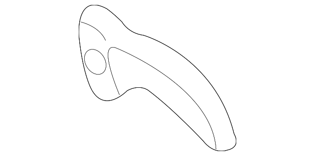 Dark Blue Driver Seat Recliner Handle - GM (88935259)