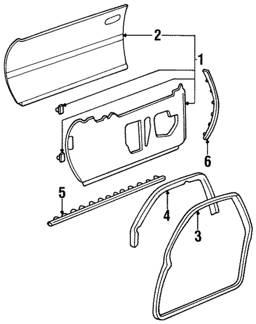 Door Weather-Strip - GM (25640327)