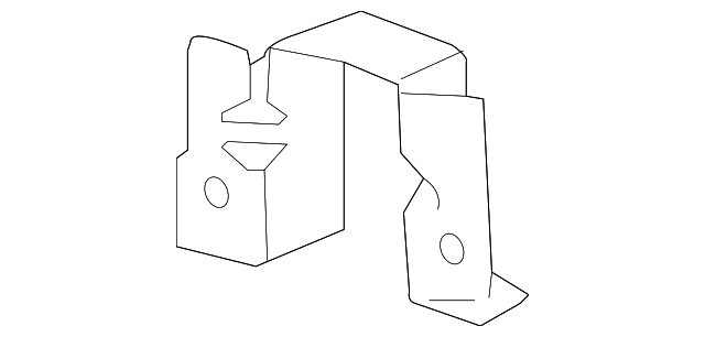 Genuine GM Parts 10437870 Driver Side Front Bumper Bracket Genuine General Motors Parts Genuine GM Parts 10437870 Driver Side Front Bumper Bracket Genuine General Motors Parts