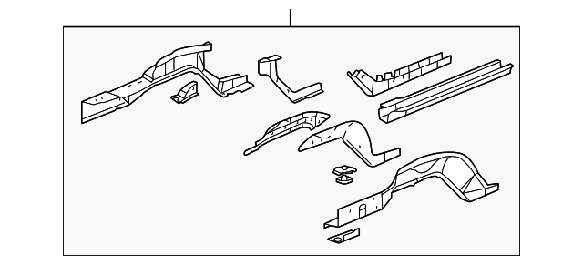 Lower Rail - GM (19355184)