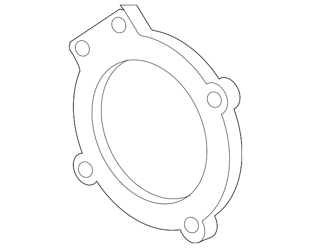 20022012 GM Water Pump Gasket 24576956 GM
