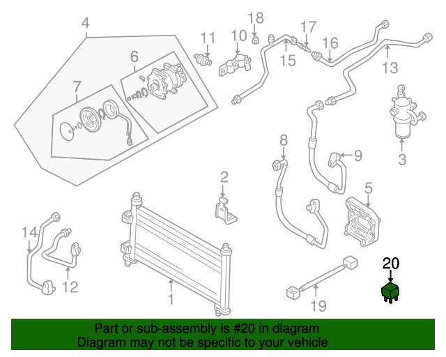 GD7B67730 Relay 19982002 Mazda 626 MazdaSwag