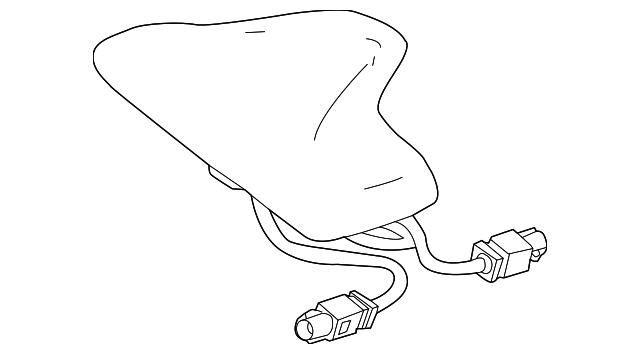 Black High Frequency Antenna - GM (84078276)