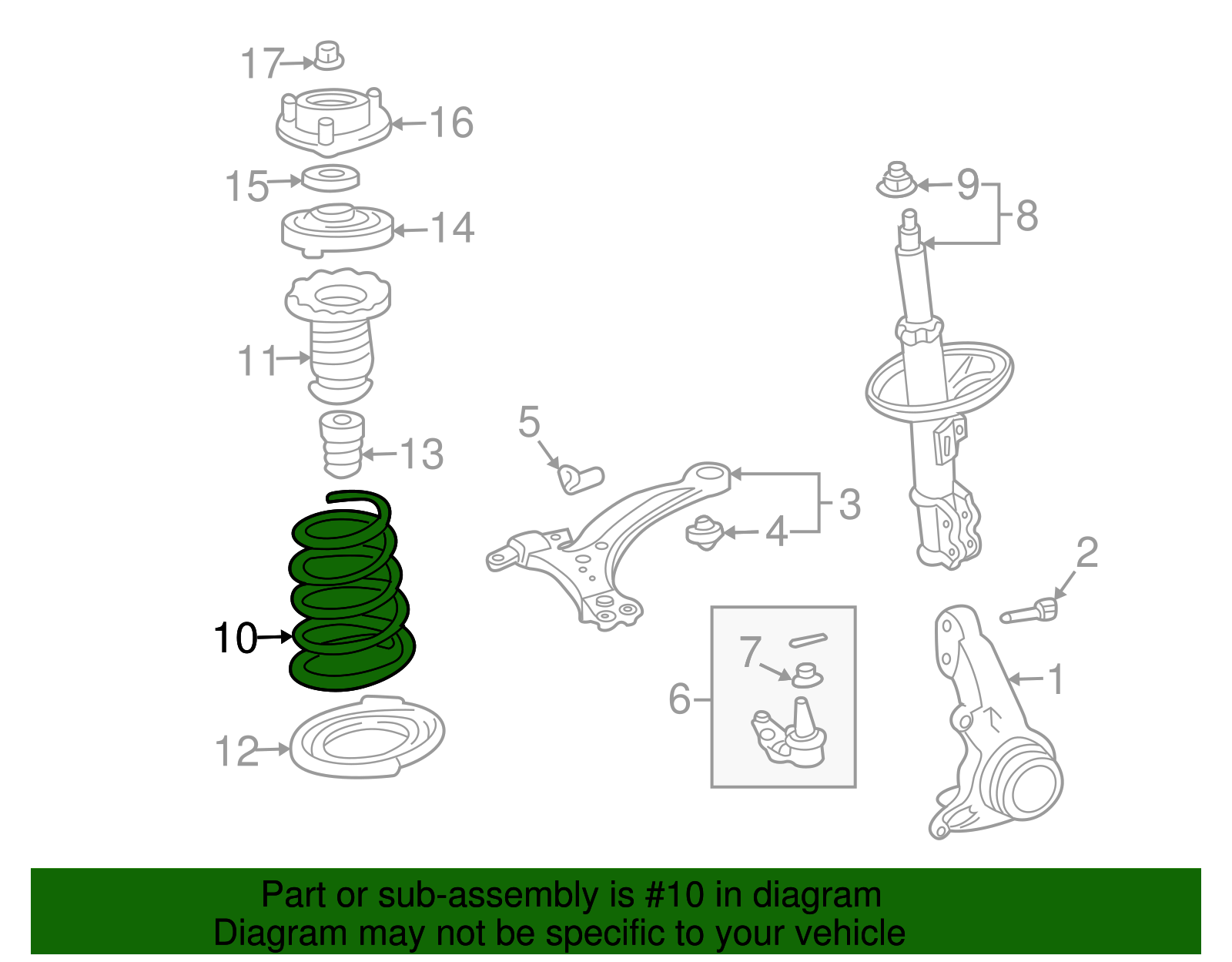 Coil Spring - Toyota (48131-AA190)