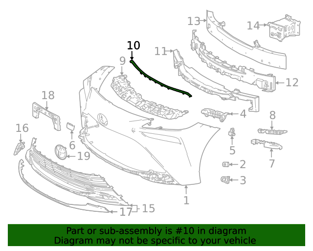 53395-62030 - Upper Seal 2021-2023 Toyota Mirai | Ourisman Toyota 