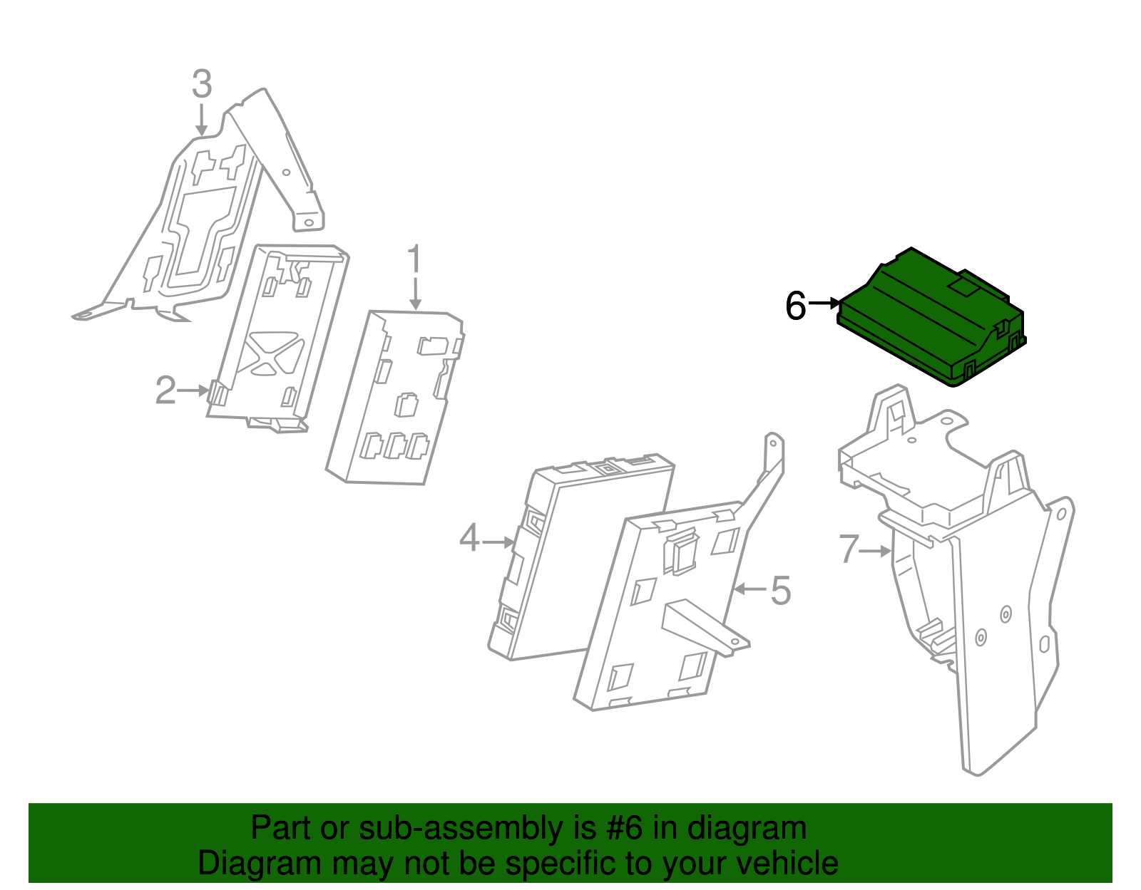 Module - Volkswagen (7P6-907-530-R-Z01)