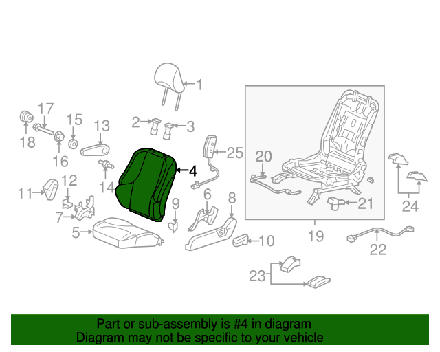 20122013 Honda Fit Cover Set, L Trim *NH747L* (Side Airbag) (Kirabi