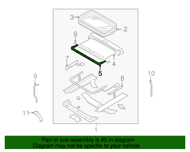 2001 Ford Focus Air Deflector YS4Z61500A26AA QuirkParts