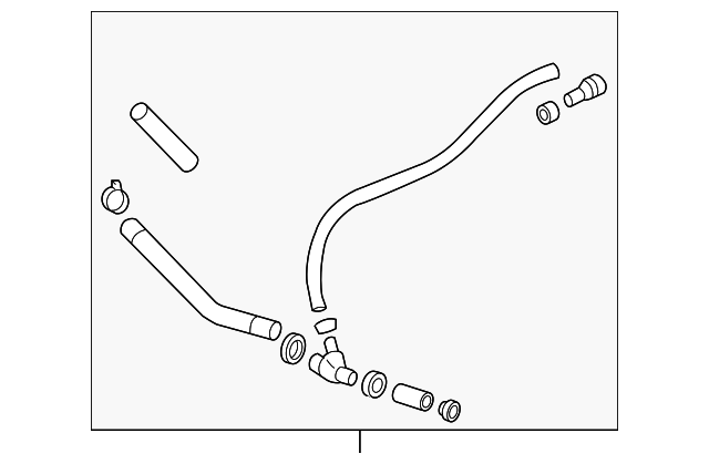 Hose, Rad Surge Tk Otlt (19130370)