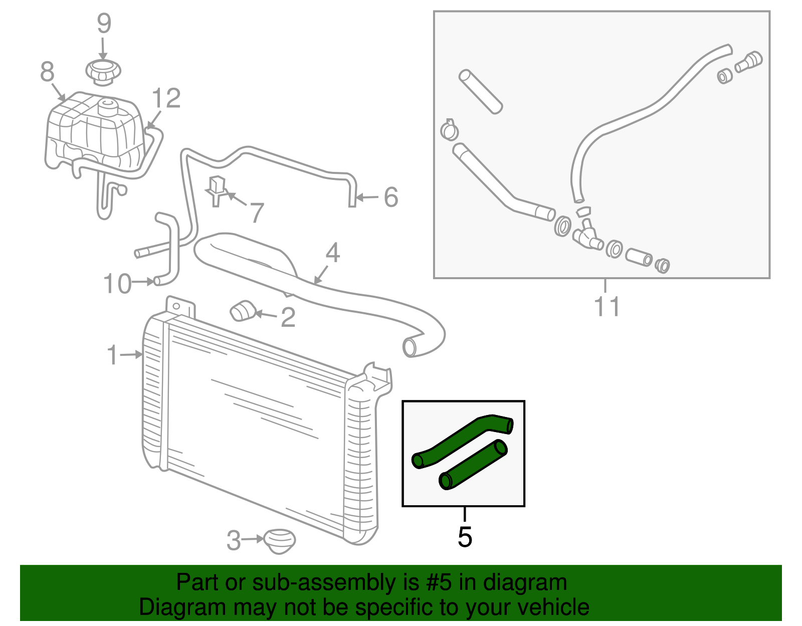 Hose, Rad Otlt (19130368)