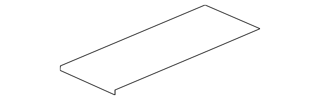 Cover Assembly, Cargo Box Center                 *Charcoal - GM (93440642)