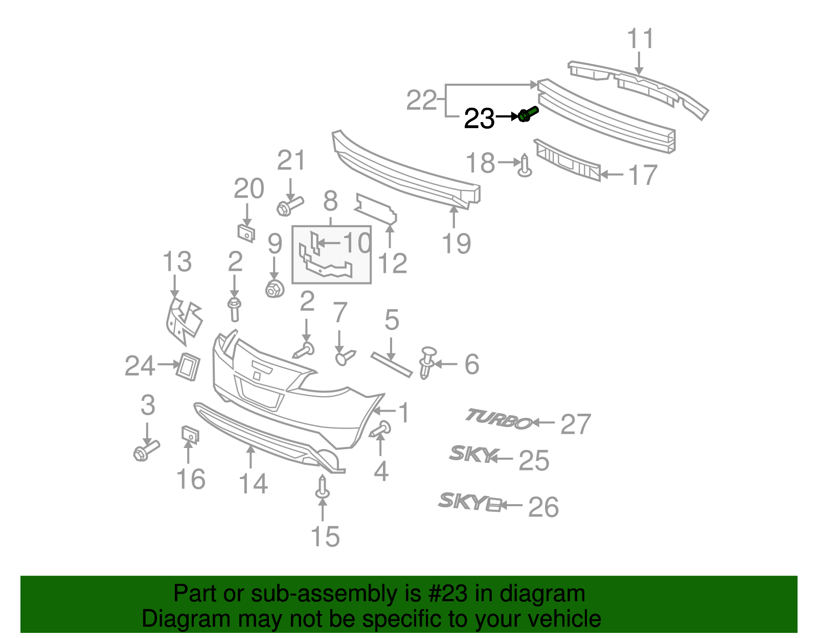 Multi-Purpose Nut - GM (11518908)