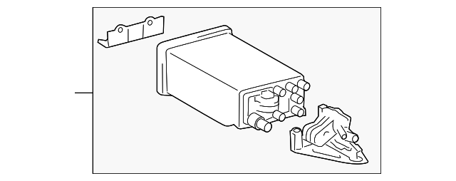 Toyota 77746-04010 Vapor Canister Filter