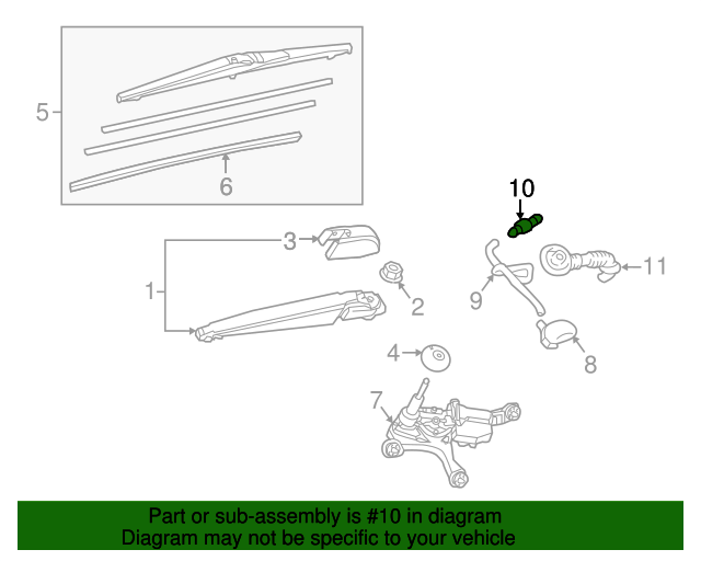 19952023 Lexus Washer Hose Joint 853750E010 Longo Lexus