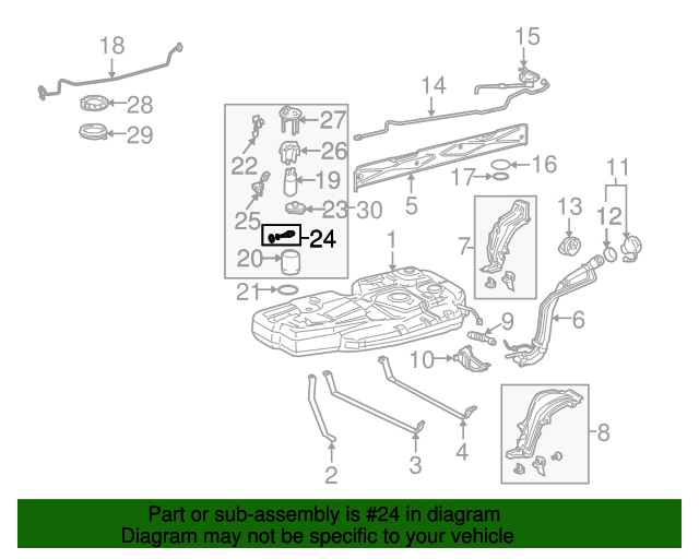 2328020040 Fuel Pressure Regulator 20042007 Toyota Lithia