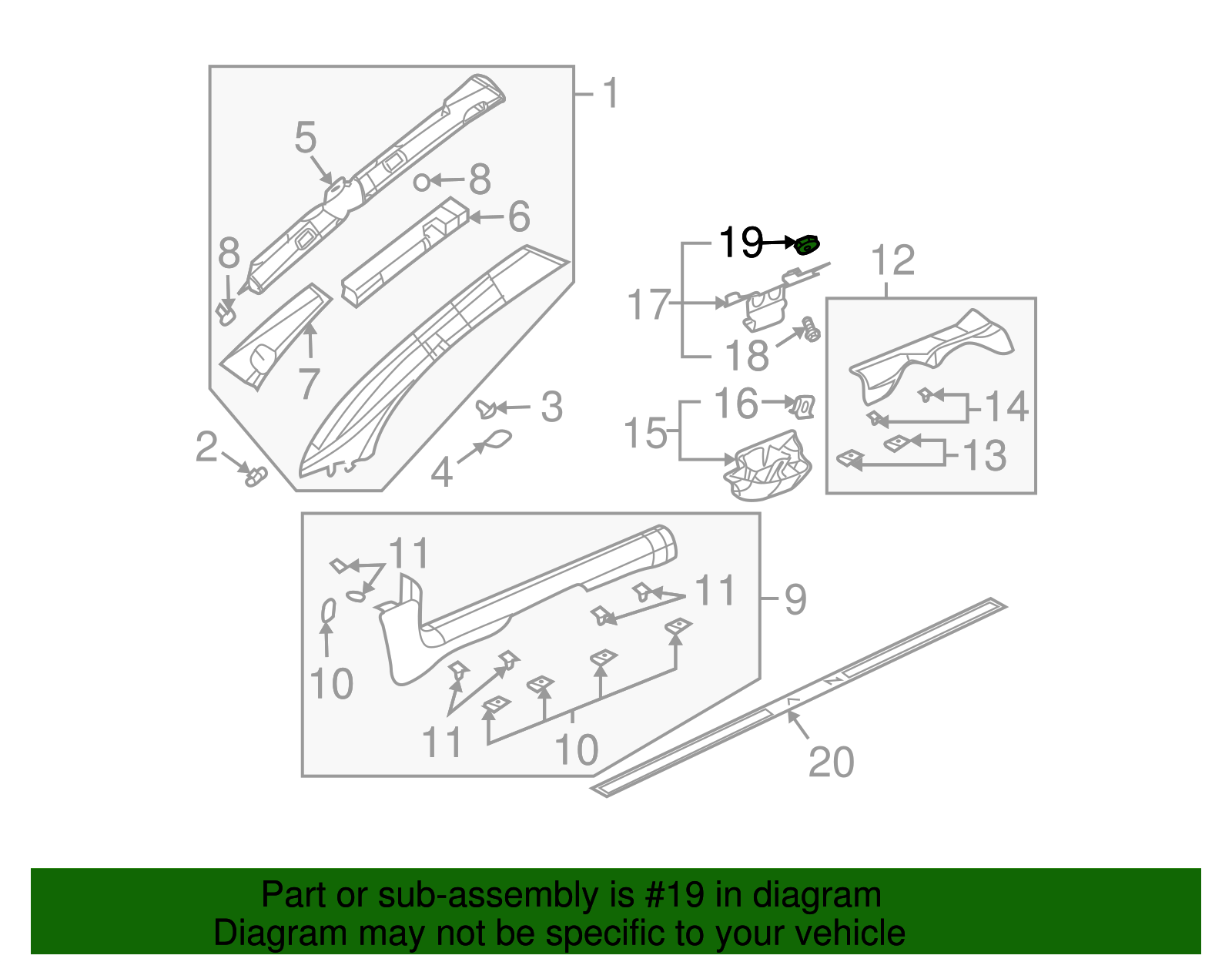 Multi-Purpose Clip - GM (11518447)