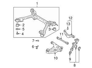 WHT-001-679 - Adjust Bolt 2002-2009 Audi | Audi OEM Parts