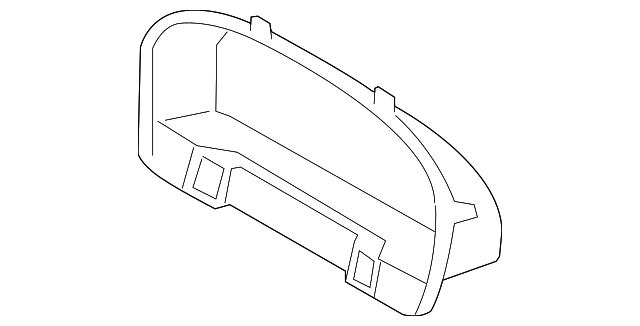 Cluster Bezel - Ford (YL8Z-78044D70-CAA)