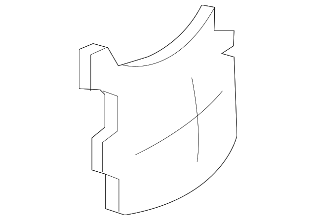 Side Shield - Ford (YL8Z-78045G02-AAA)