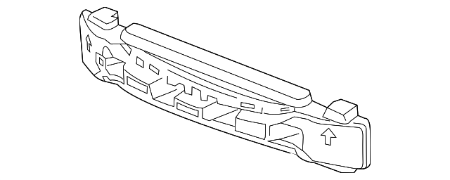 2017-2022 Chevrolet Trax Front Bumper Fascia Energy Absorber  