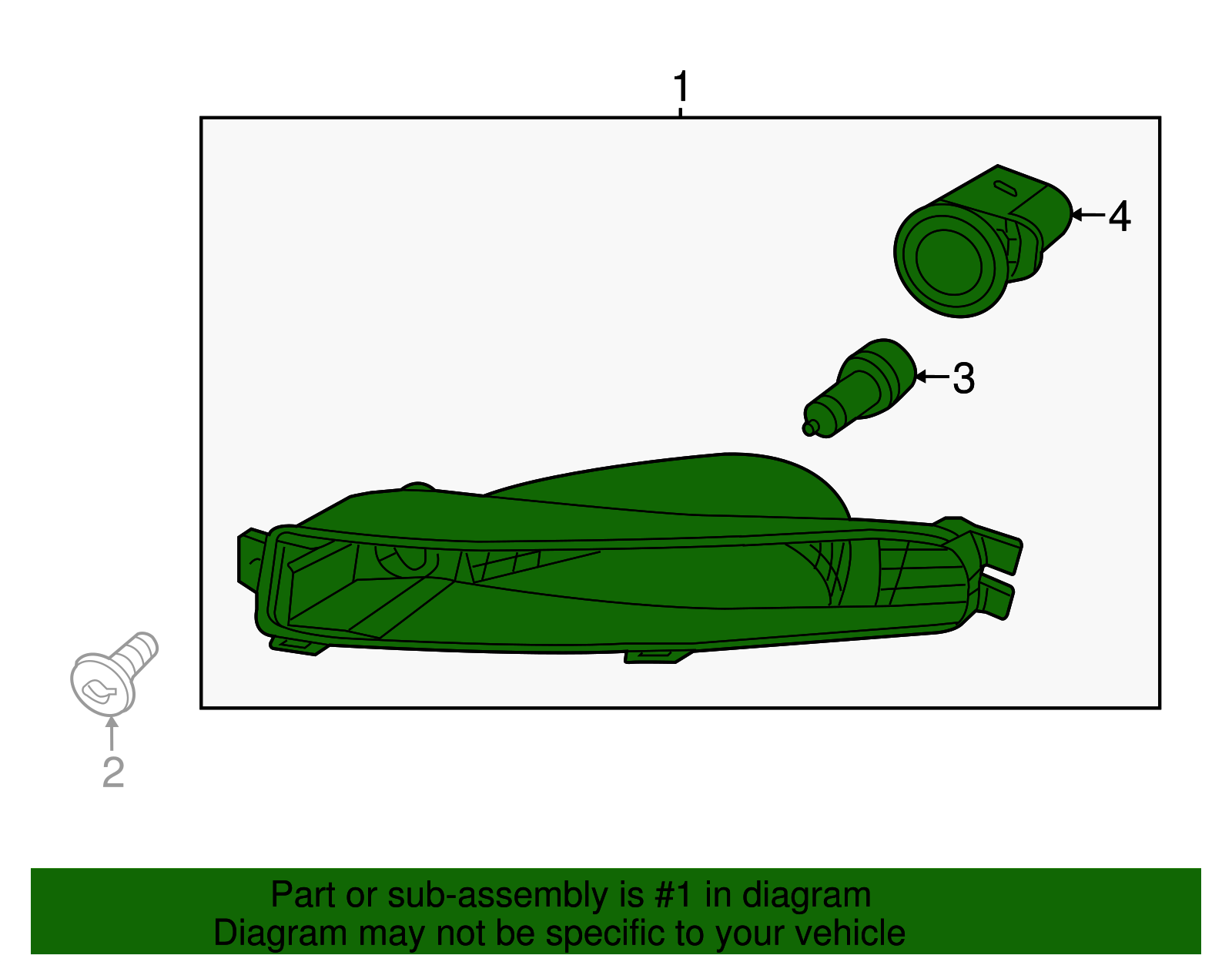 Signal Lamp Assembly 5C5-953-041-C
