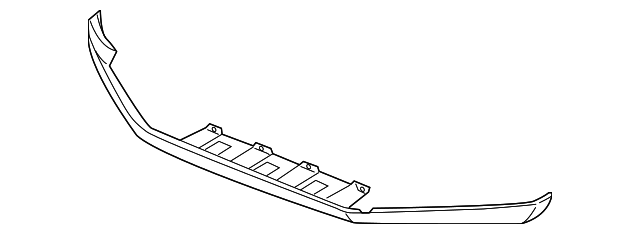 VOLKSWAGEN TIGUAN 5N Front Bumper Spoiler Trim 5N08059039B9 NEW GENUINE 2010 VOLKSWAGEN TIGUAN 5N Front Bumper Spoiler Trim 5N08059039B9 NEW GENUINE 2010