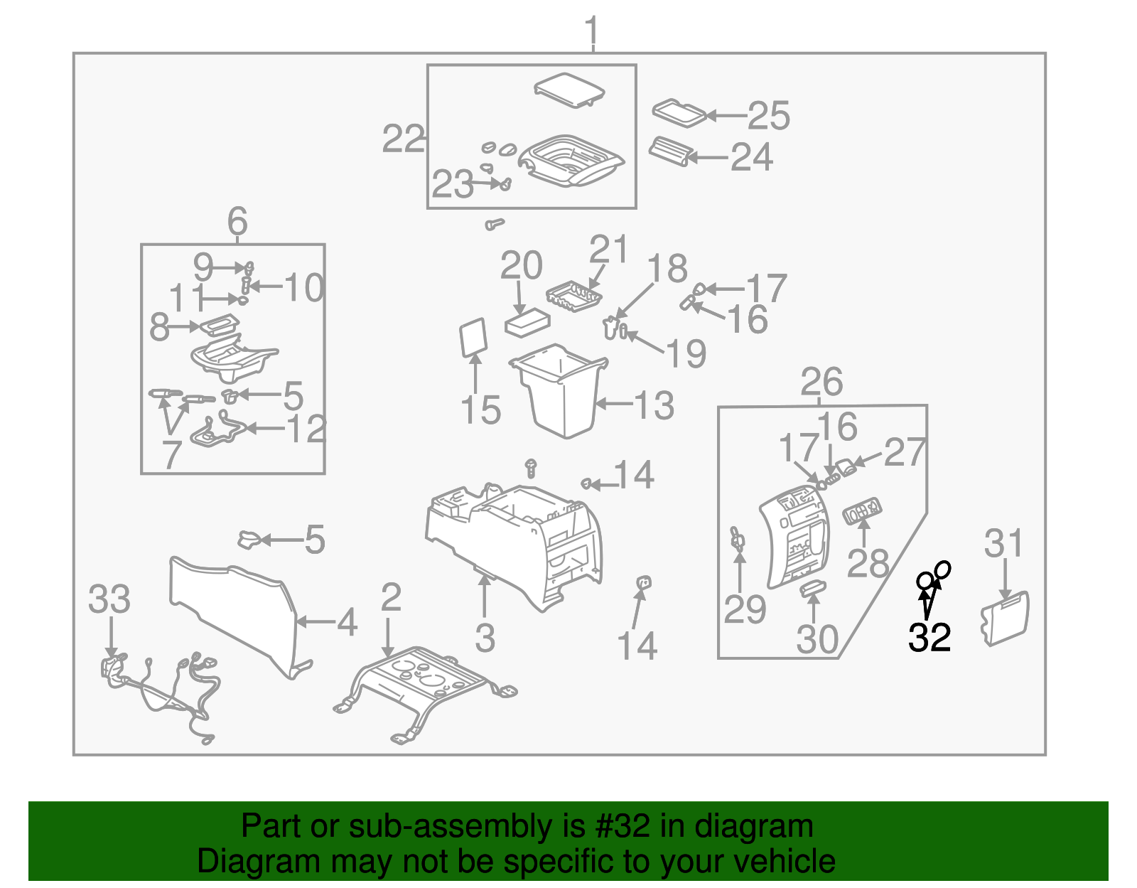 Console Mat - GM (88939680)