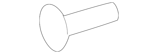 Front Seat Adjuster Finish Cover Retainer - Buick (25796292)