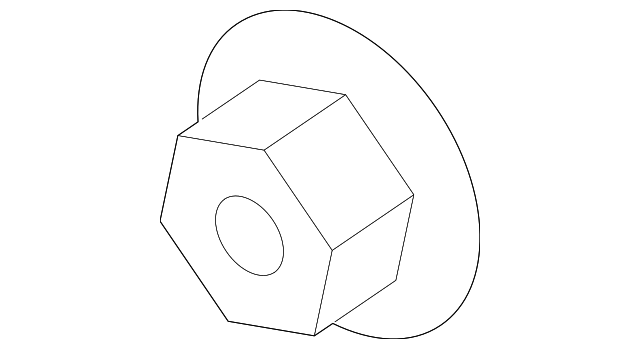 WHT-003-207 - Rear Fender Liner Retainer Nut 2008-2024 Audi | Audi OEM ...