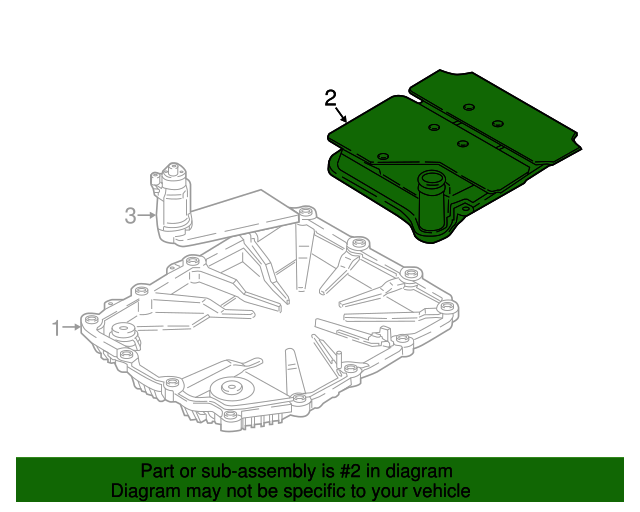 20082021 BMW Transmission Oil Filter 28107842840 OEM Parts Online
