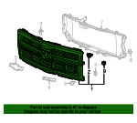 Wholesale Silverado Black Mesh Grille Oem Standard Fit, Durable Abs