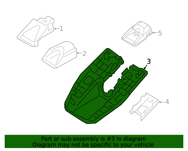 20172020 Kia Sorento OEM NEW 20172020 Kia Sorento Rain Sensor Cover