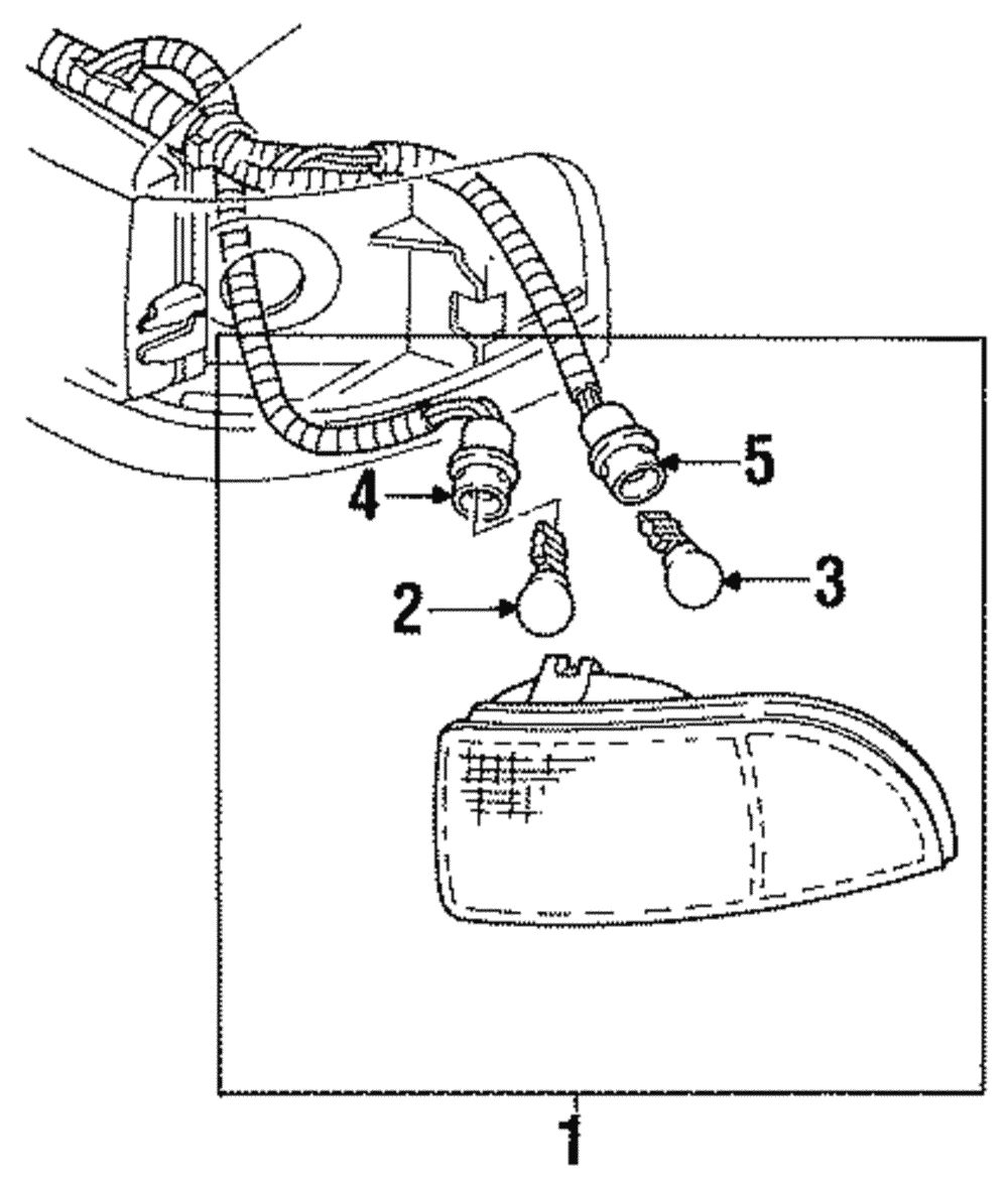 Side/Corner Lamp - GM (5976557)