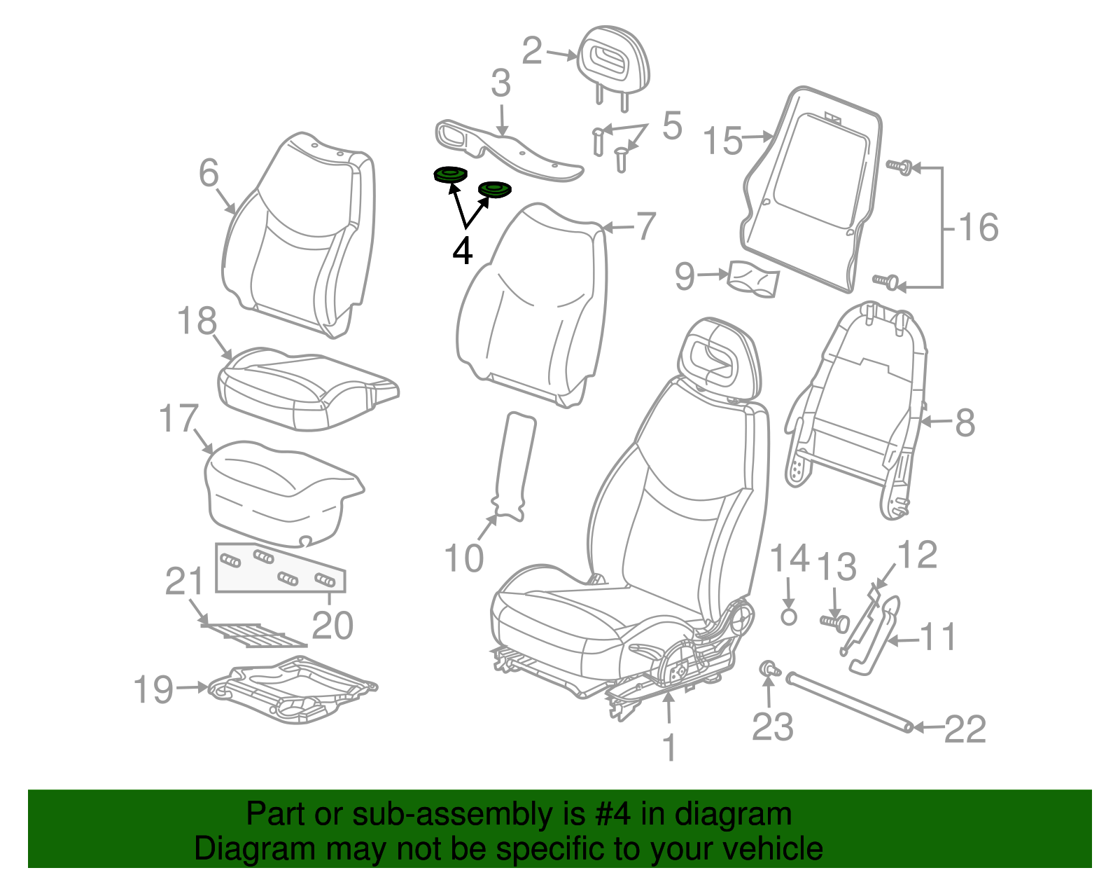 Multi-Purpose Nut - GM (11589145)