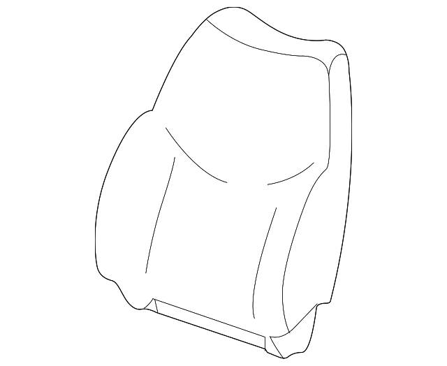 Pad, P/Seat Black Cushion - GM (10356280)